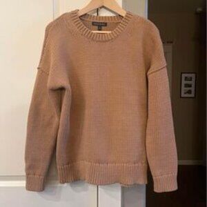 Women’s‎ Banana Republic Brown Thick Chunky Knit Sweater-Size Medium